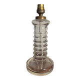 Clear glass lamp bulb