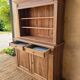 Solid walnut dresser - renovated