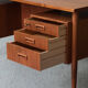 Freestanding writing desk in teak, Danish design, 1950s