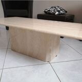 Table basse en travertin