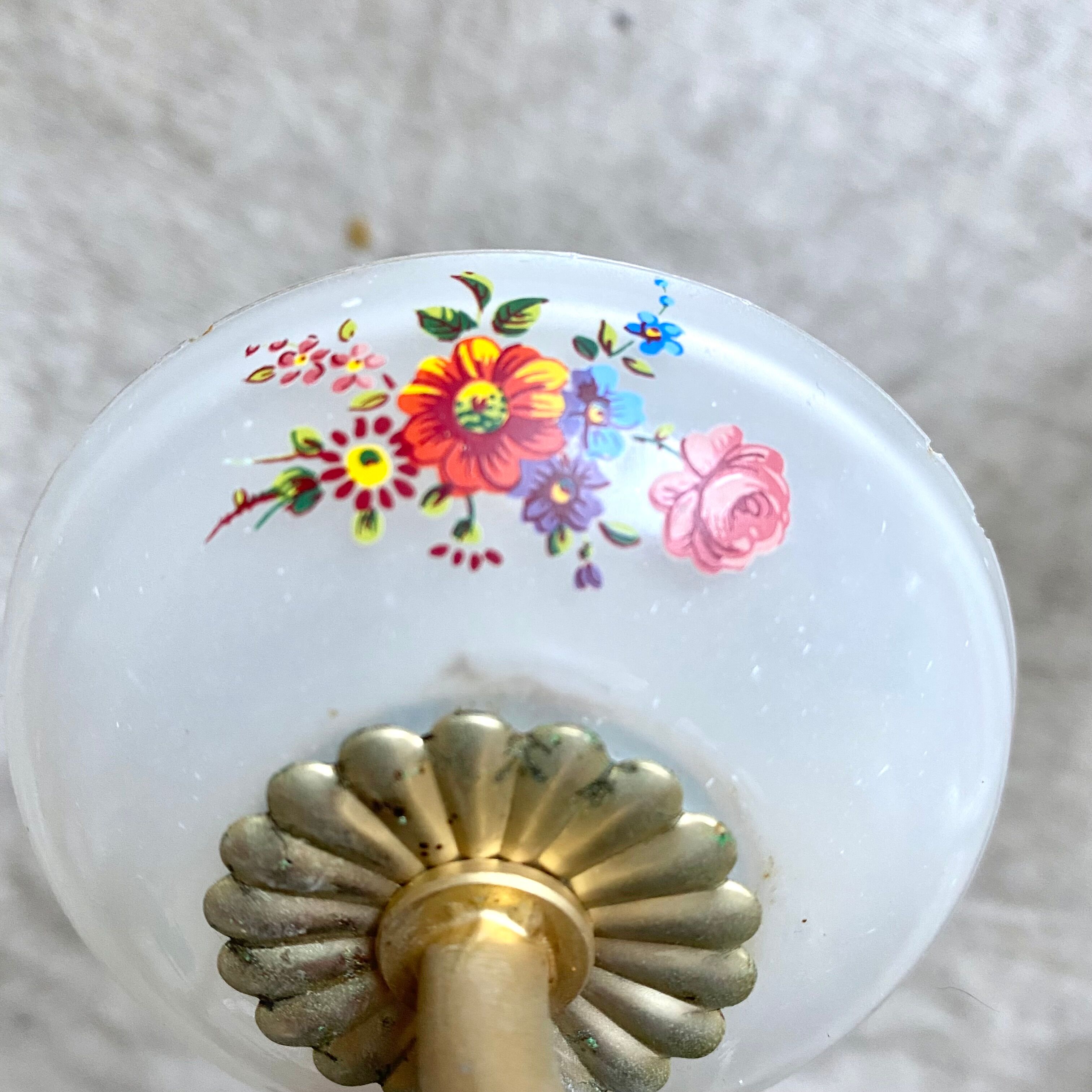 Vintage flower chandelier