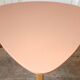 Table basse tripode Steiner "bow wood" 1950