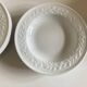 set of 6 Bernardaud Louvre neo-classical plates with laurel wreath