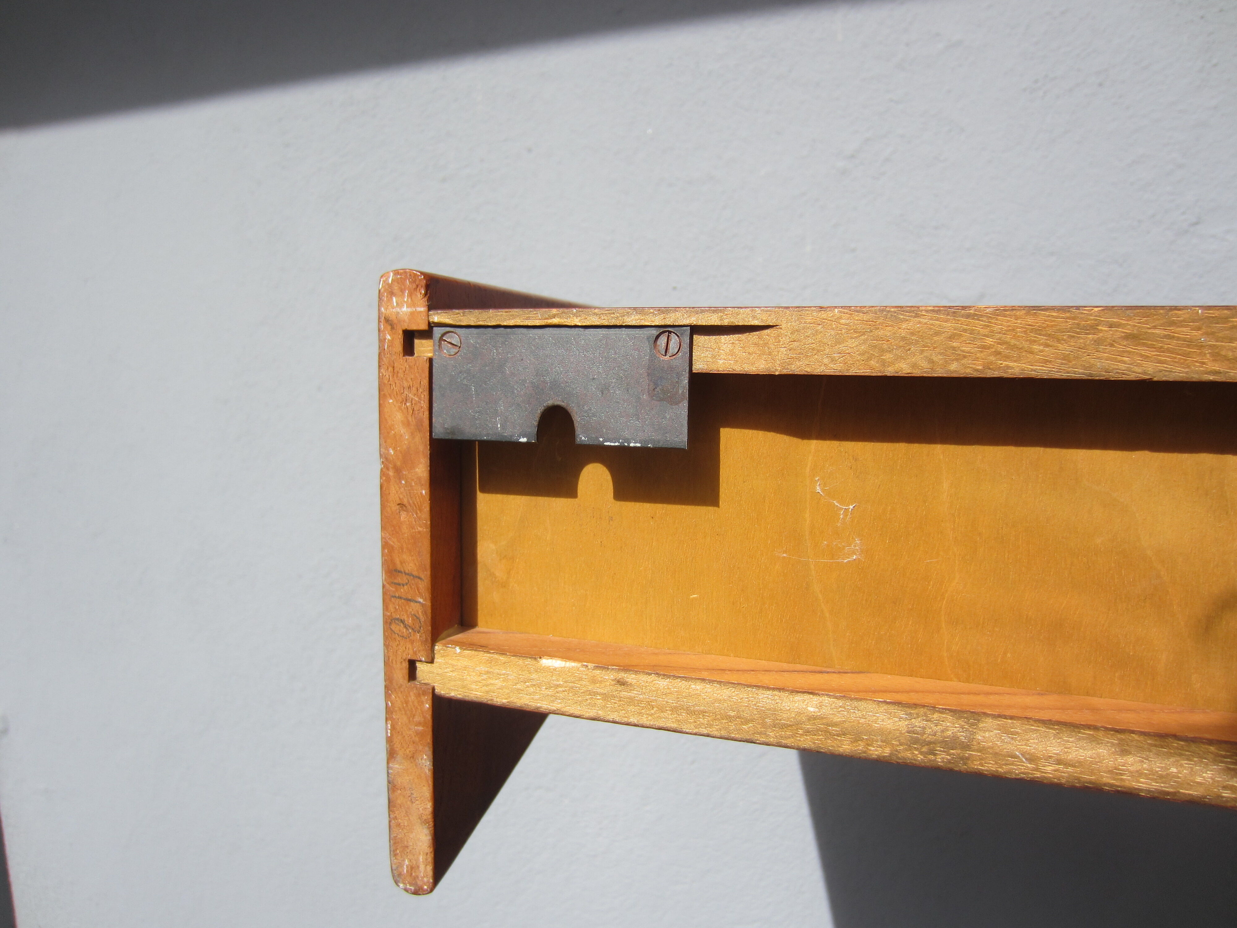 Danish wall shelf by Kai Kristiansen for Aksel Kjersgaard