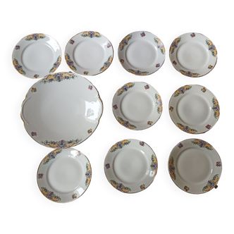 Limosa dessert service Art Deco period