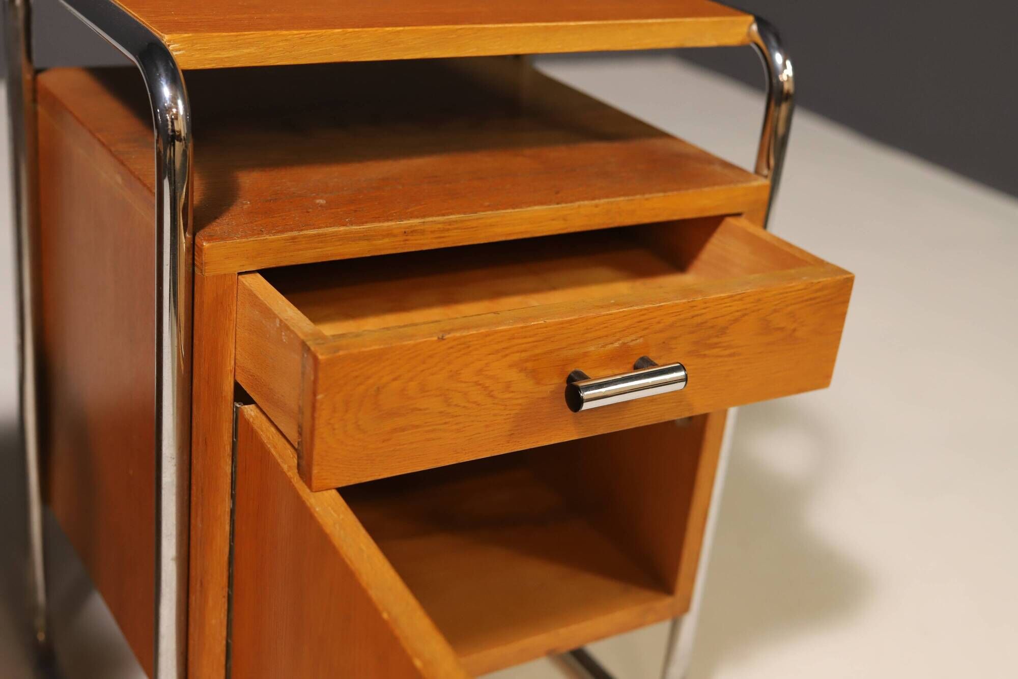 Pair of Functionalist Nightstands | 1930s–1940s