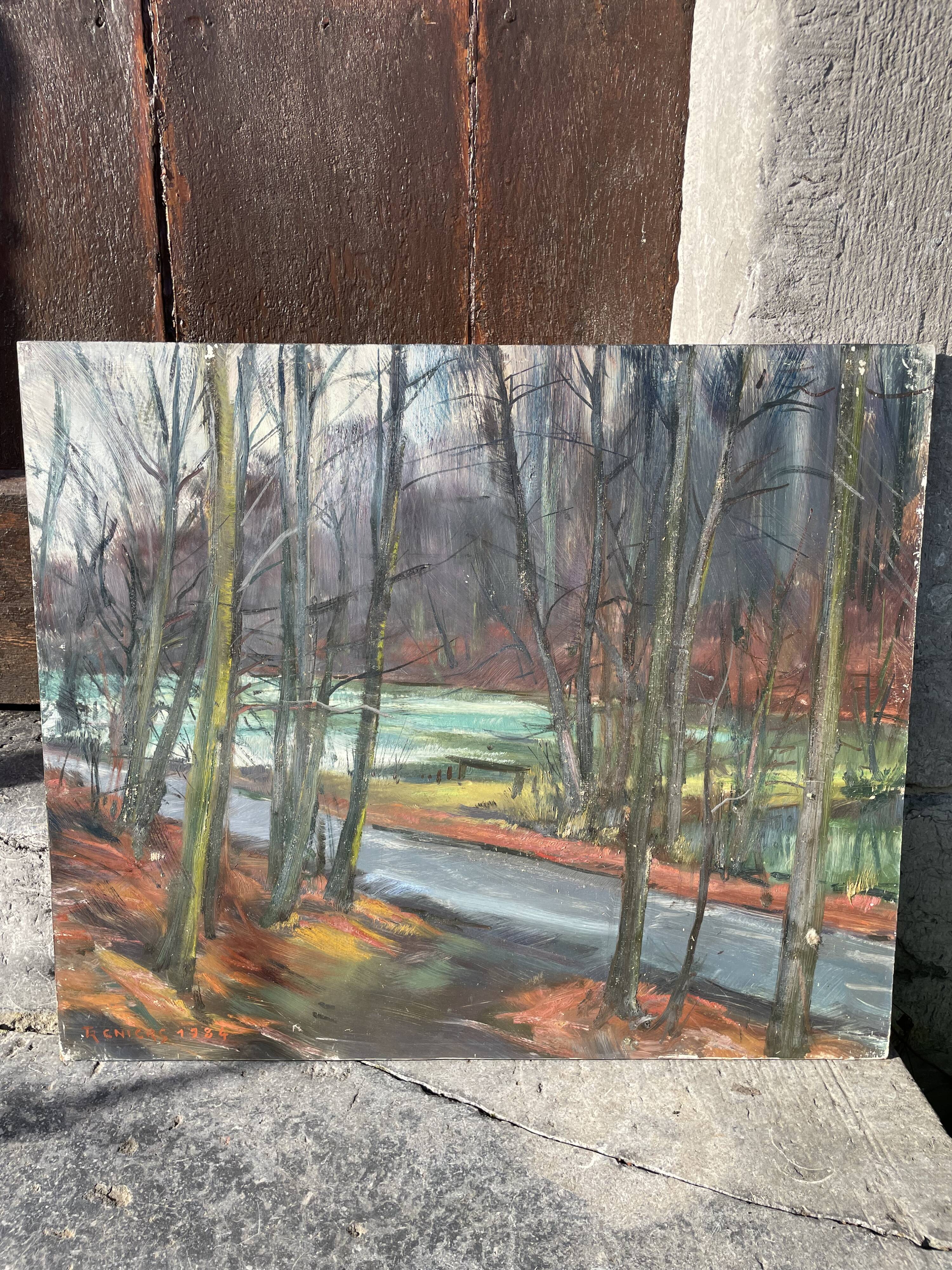 Landscape painting by Tony Reniers