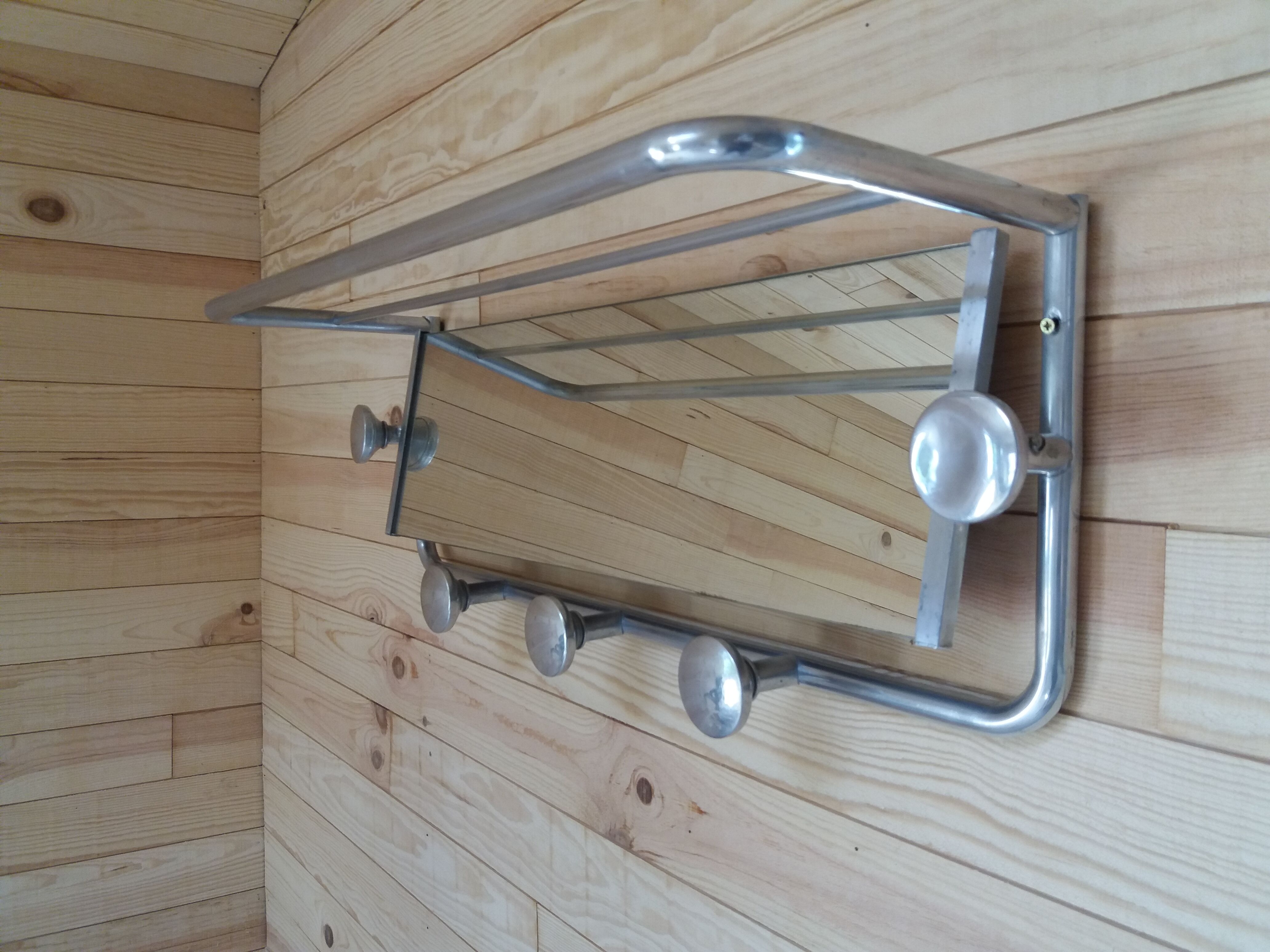 Bears locker room 50s coatrack