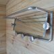 Bears locker room 50s coatrack