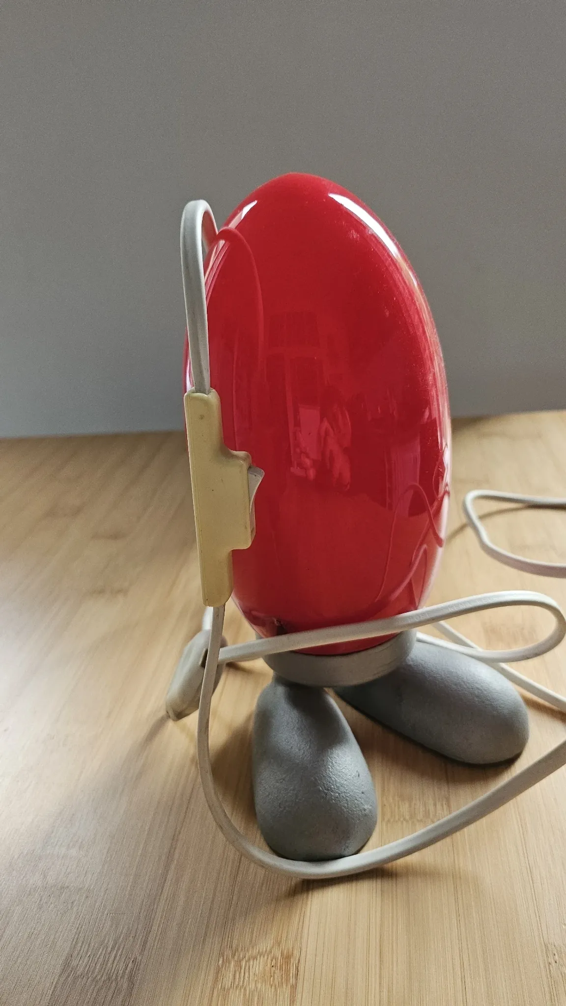 "Fjorton" red lamp by Tatsuo Konno for IKEA – Vintage 1990