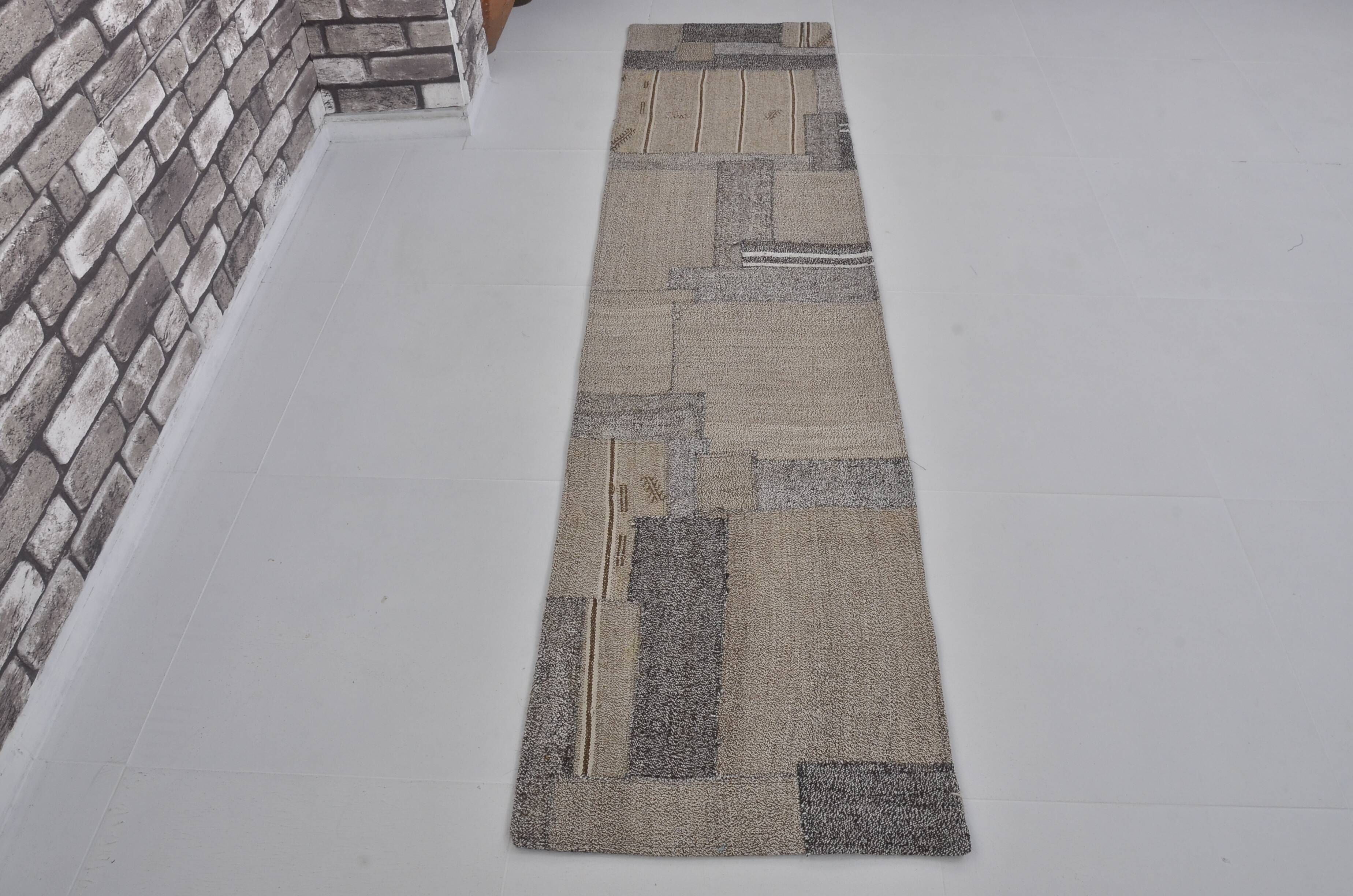 Vintage Turkish Oushak Kilim Runner sku3804