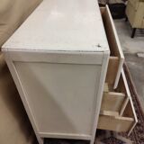 Chest of drawers white wood