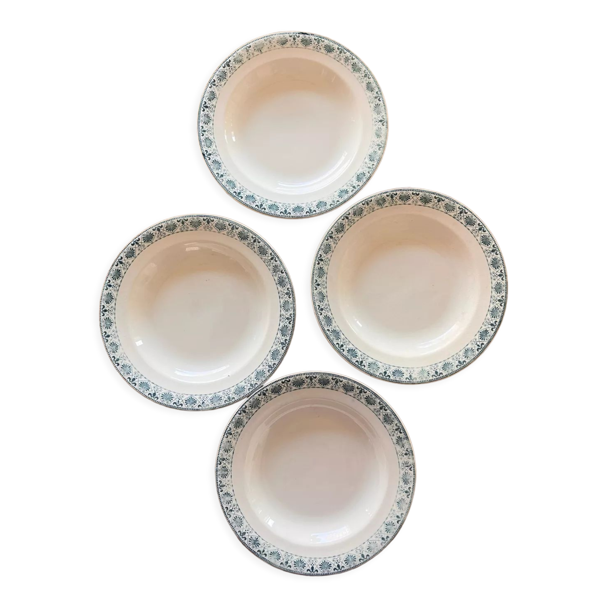 Assiettes terre de fer