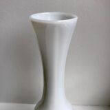 White opaline vase 50s-60s