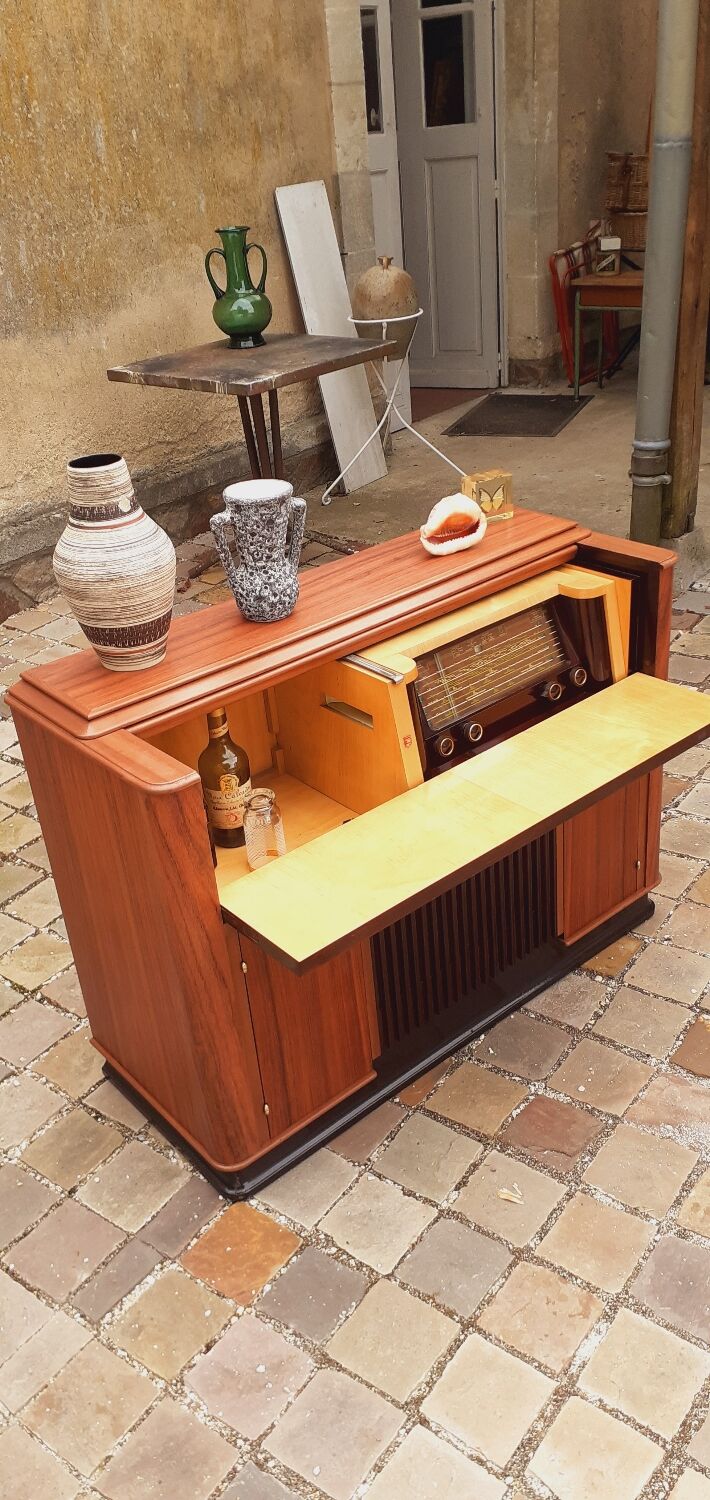 Art Deco Bar Furniture 1950 rosewood and mahogany