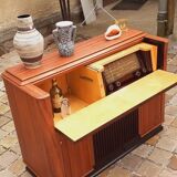 Art Deco Bar Furniture 1950 rosewood and mahogany