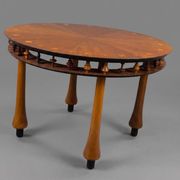 Unique cherry wood table from Italy from the 1960s/70s.