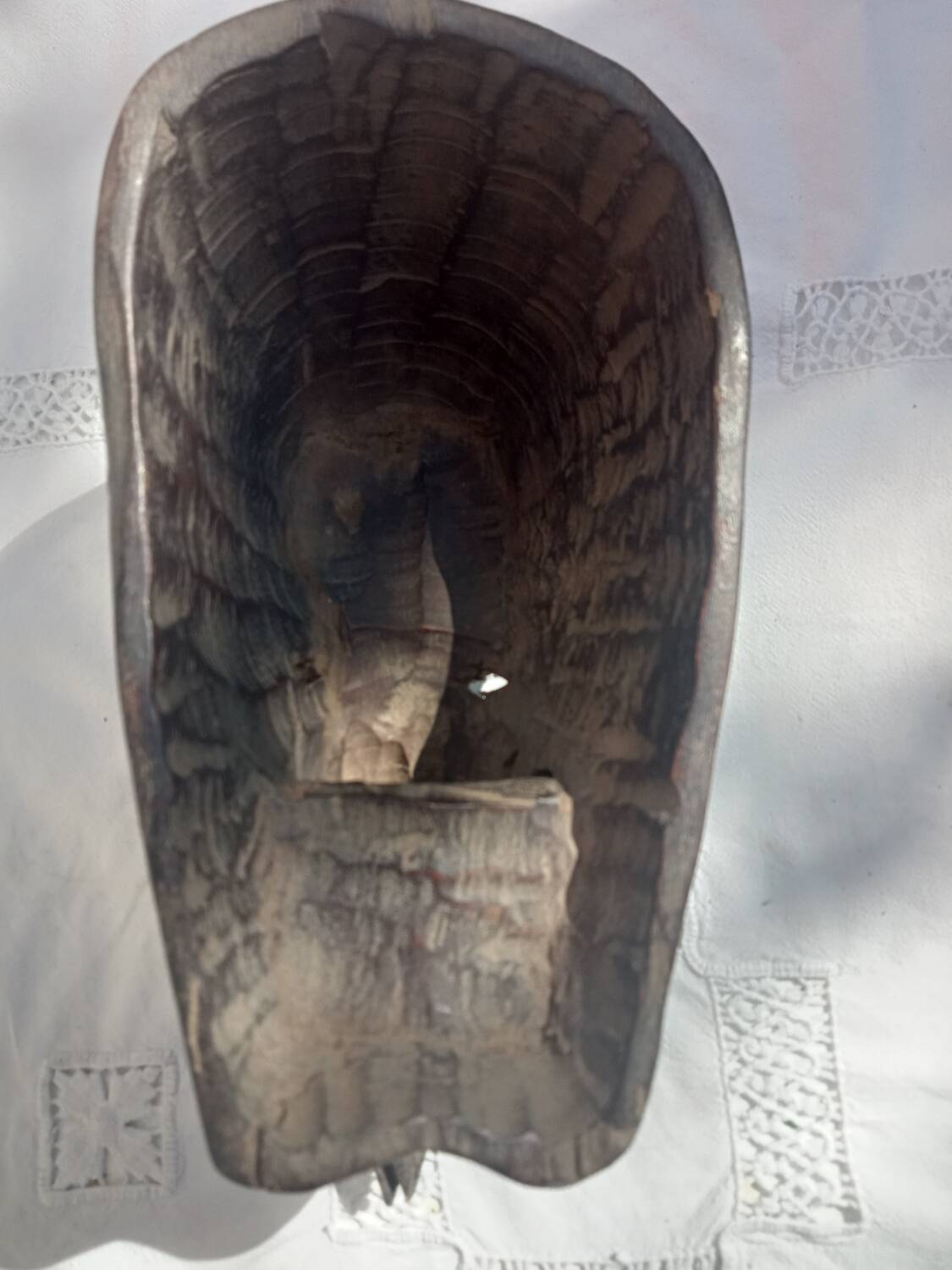 Tschokwe bird head mask