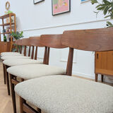 6 Scandinavian chairs