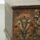 Decorative hand-painted antique Austrian bridal chest with character