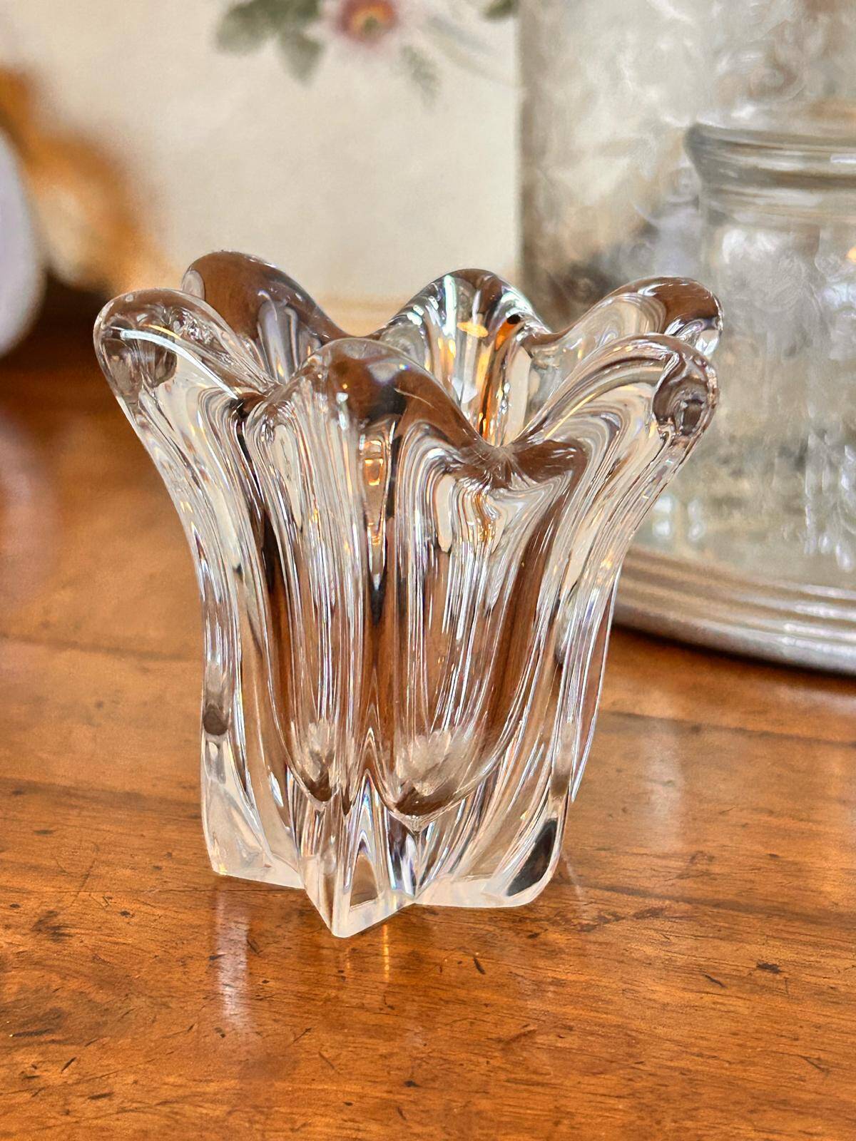 Daum France candlestick (hand delivery only)