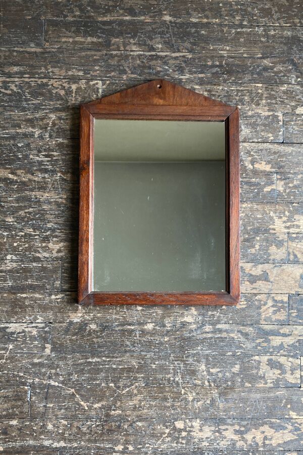 Miroir néo classique directoire en plywood 1960