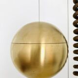 1 of 3 Awesome Adjustable Orion Glass Pendant Lamps from Staff