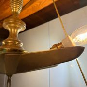 Lustre en étoile milieu XX siècle