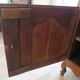 Rustic buffet Louis XV-Regency-jointed-massive wood-snail feet