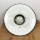Aluminium and enameled bomb proof pendant lamp 70s