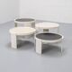 Tables gigognes Cassina 780/783 Gianfranco Frattini années 1970