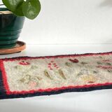 Tapis Rollakan décor de tulipes vintage