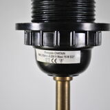 Ceramic pebble lamp by François Chatain 1980