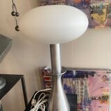 Mushroom lamp chrome design