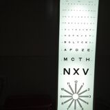 Monoyer visual acuity scale