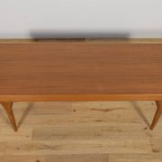 Mid-Century Teak Coffee Table by Johannes Andersen for CFC Silkeborg, Denma