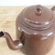 Brown enamelled coffee maker