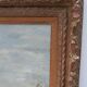 Huile sur toile d'Anne de la Fournière encadré