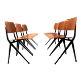 Industrial dining chairs by Marko, model Compass Leg