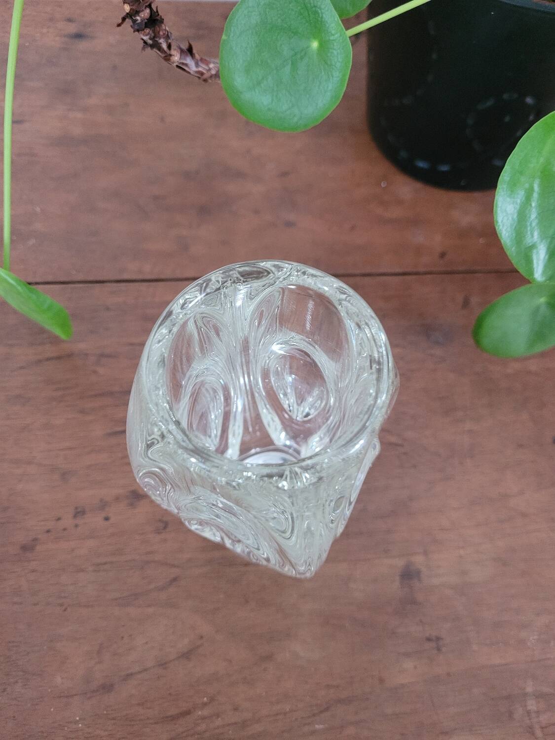 Small glass vase by Rudolf Schrötter