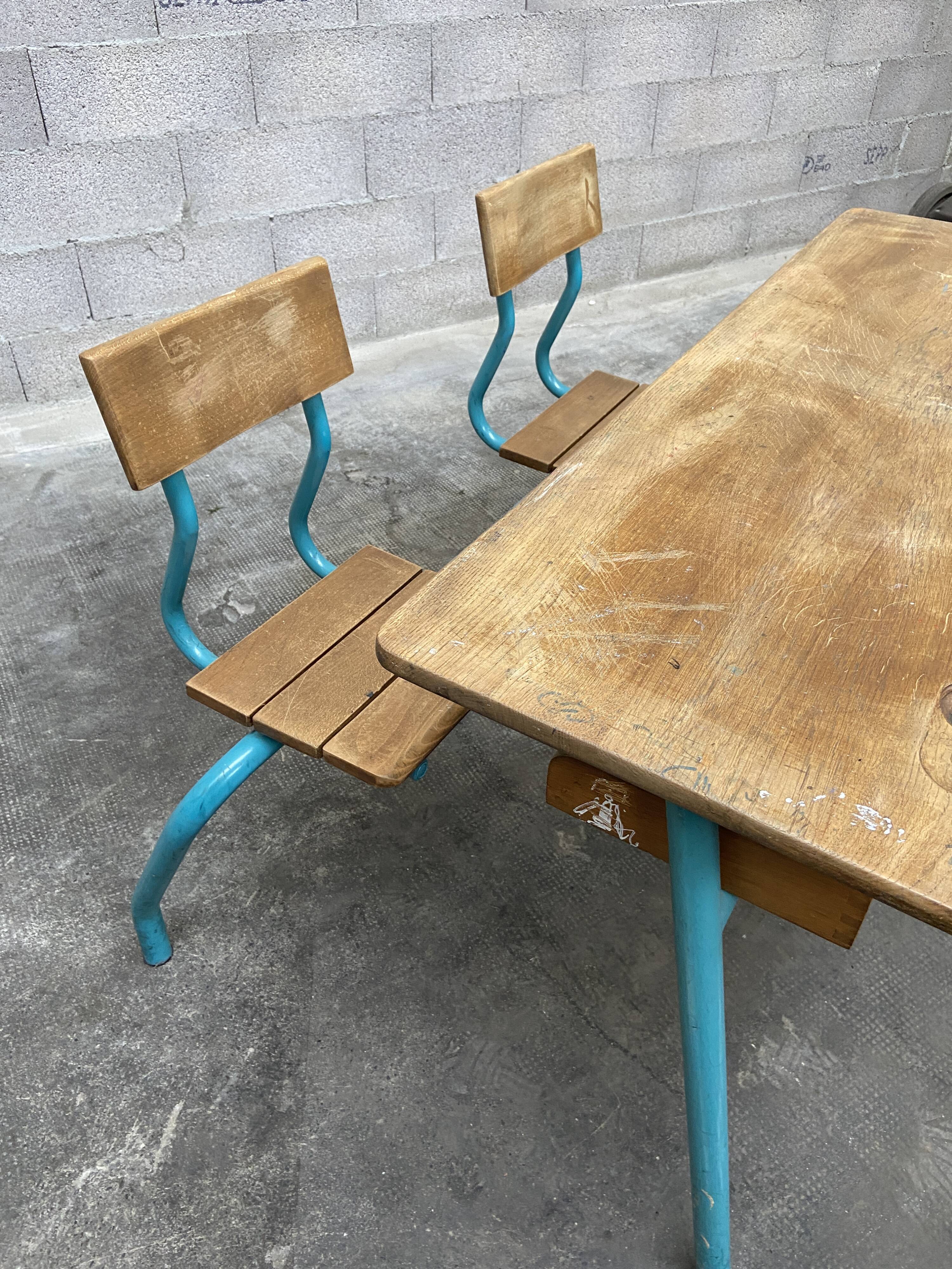Vintage school desk desk