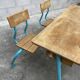 Vintage school desk desk