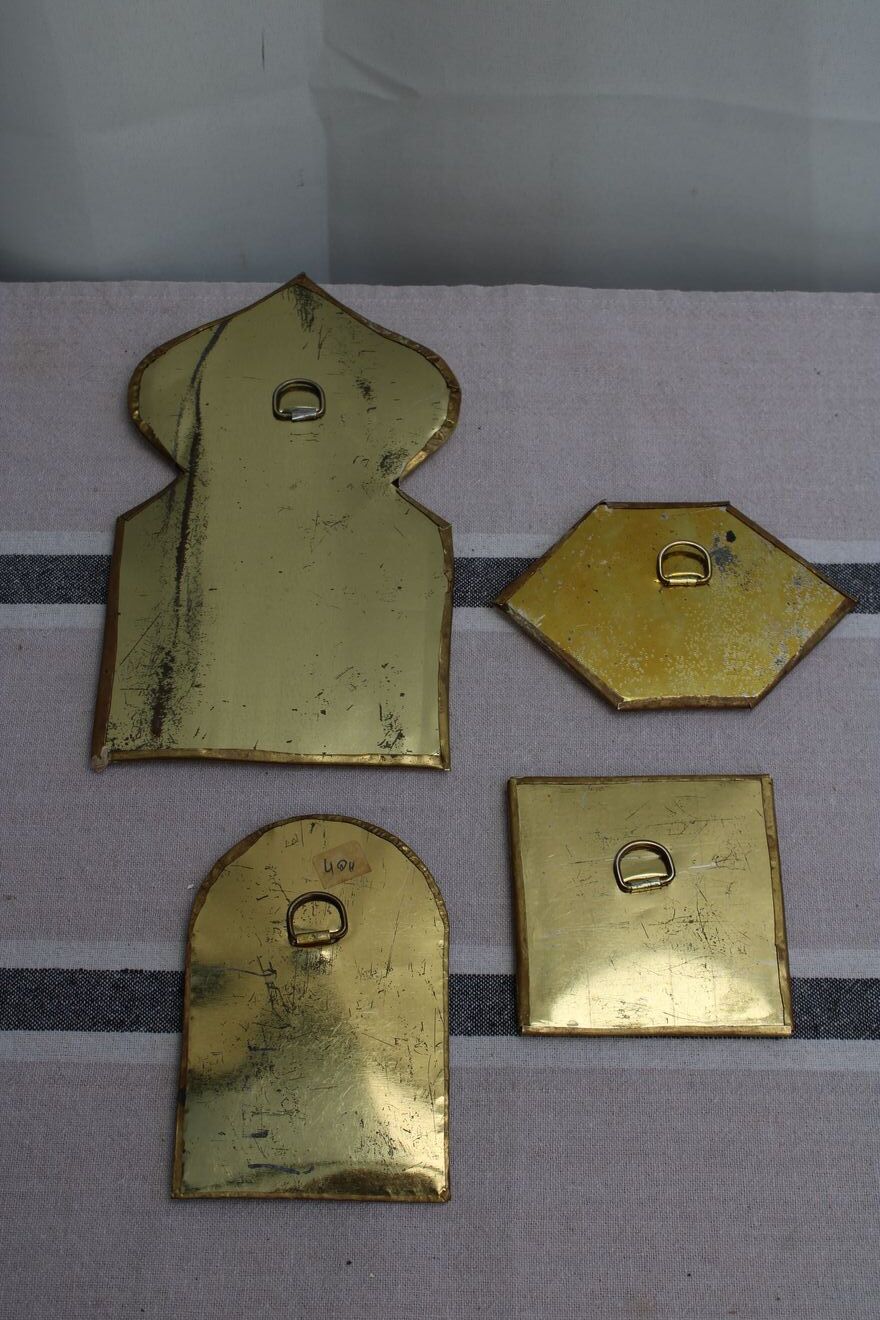 Set of 4 mirrors