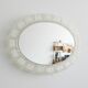 Illuminated mirror acrylic glass - mid century wall decoration