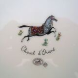 Porcelain plate Hermes