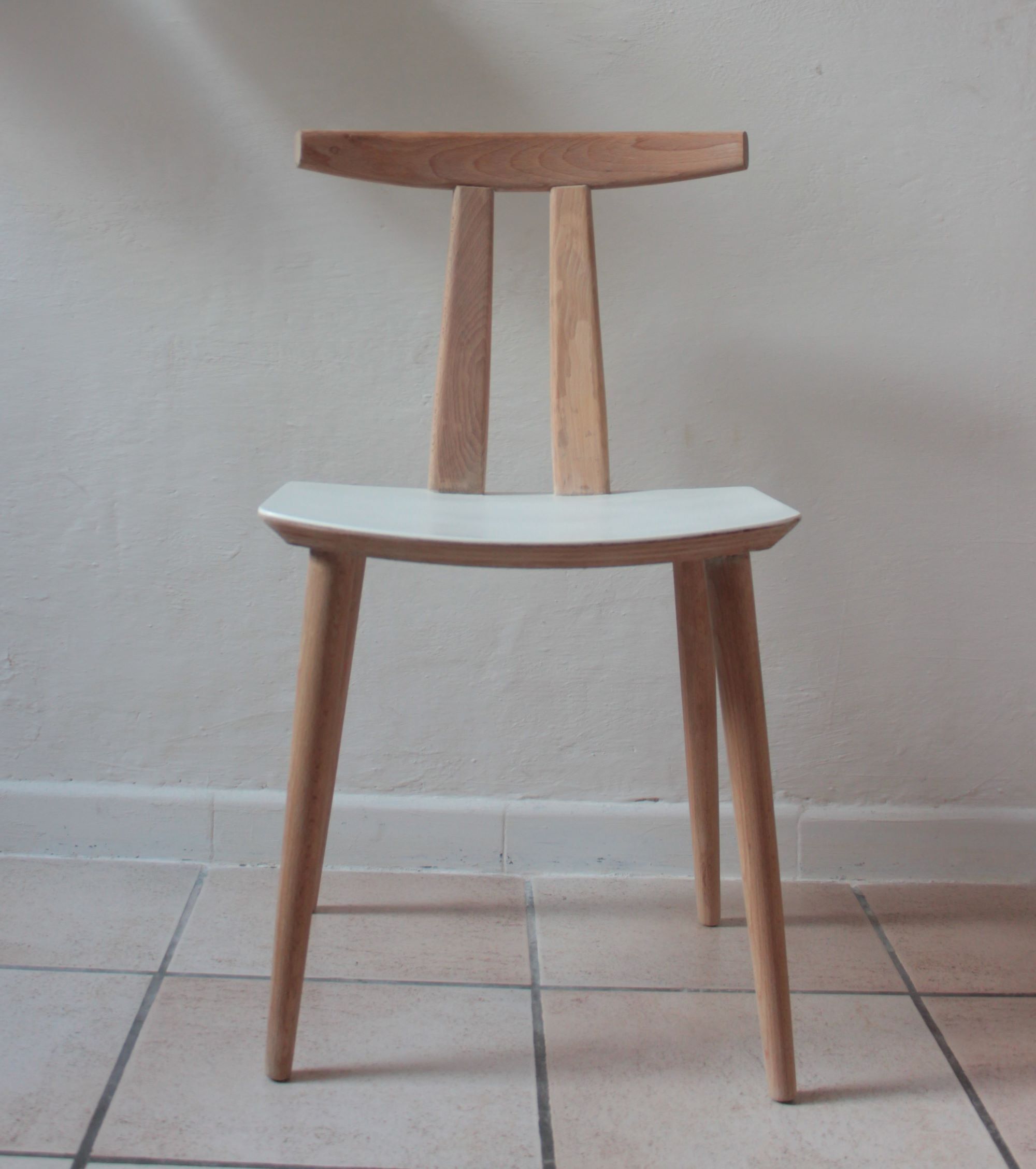 Chair j48, design poul m.volther, 1950, fdb møbler