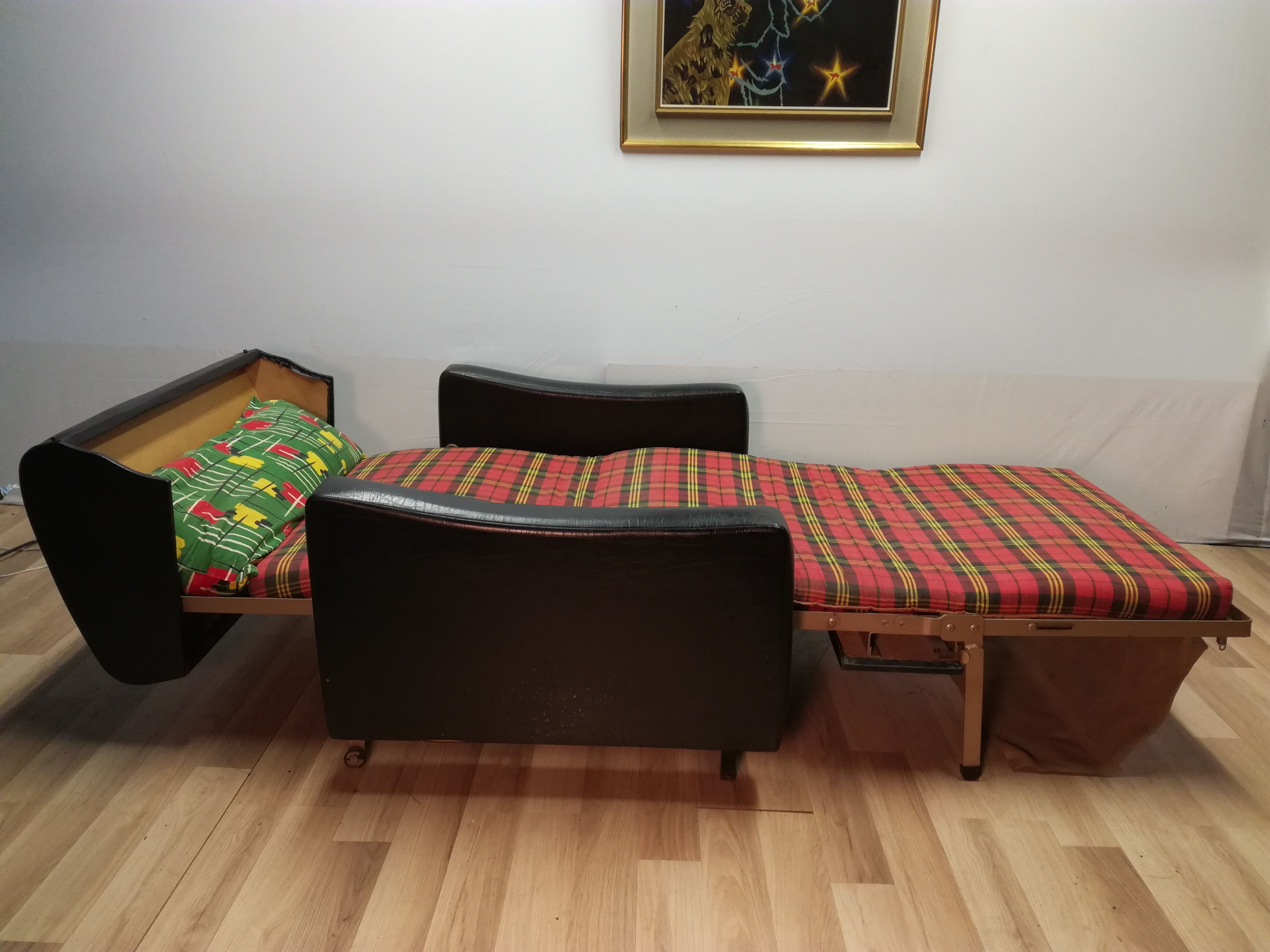 Convertible sofa vintage bed