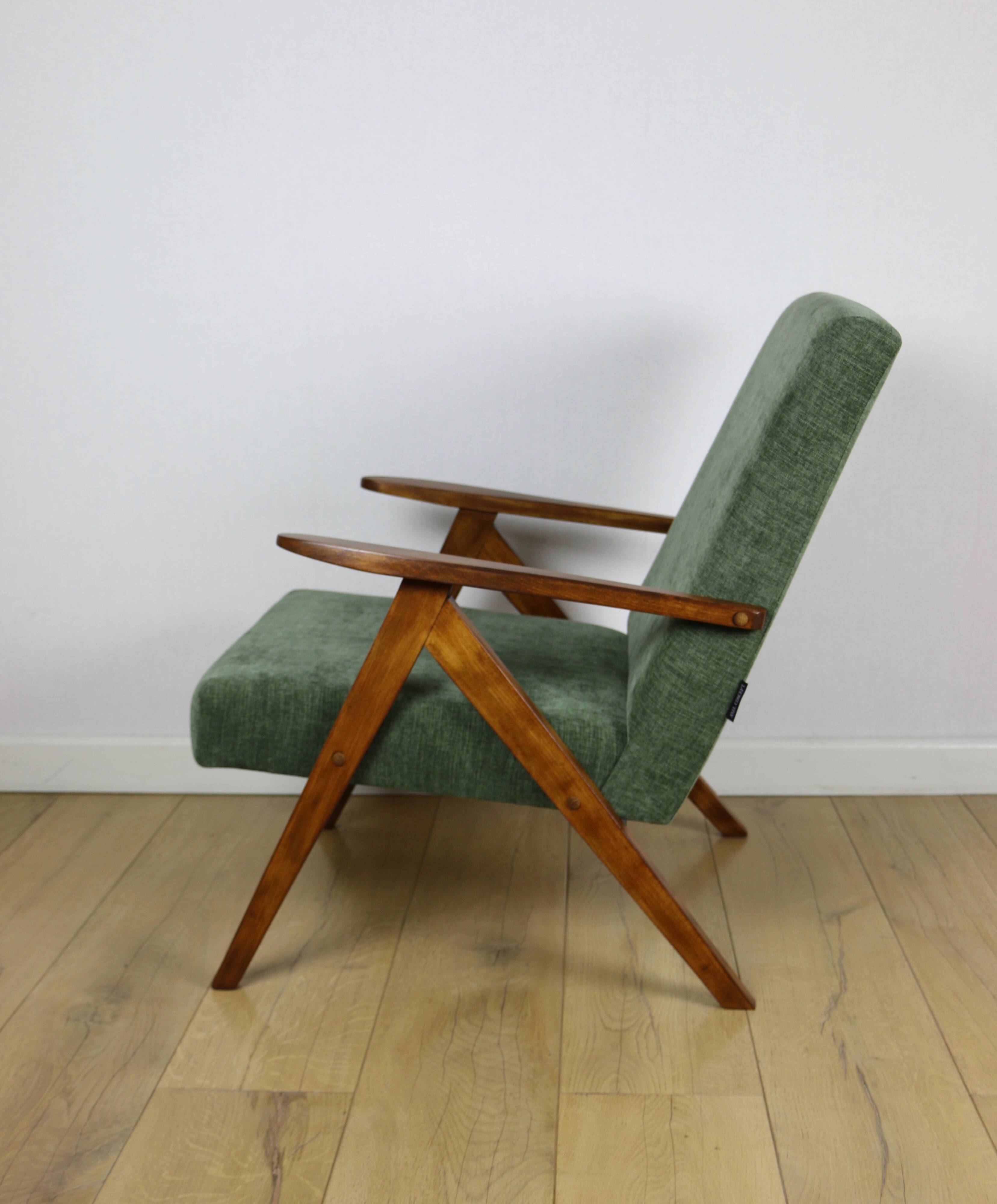 B-310 VAR armchair olive green structural - 2 pieces available