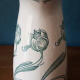 Gien earthenware pitcher