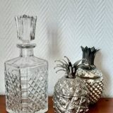 Vintage Diamond Whiskey Decanter